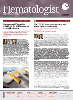 The Hematologist Cover Image for Volume 17, Issue 4