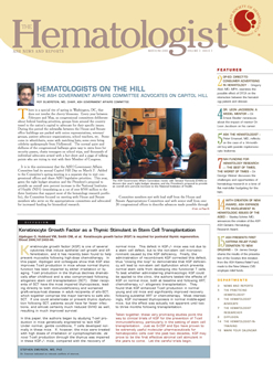 The Hematologist Cover Image for Volume 3, Issue 3