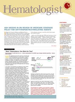 The Hematologist Cover Image for Volume 4, Issue 3