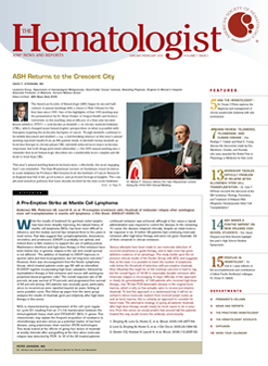 The Hematologist Cover Image for Volume 7, Issue 1